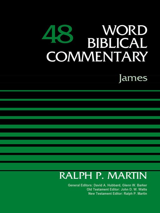 Title details for James, Volume 48 by Ralph P. Martin - Available